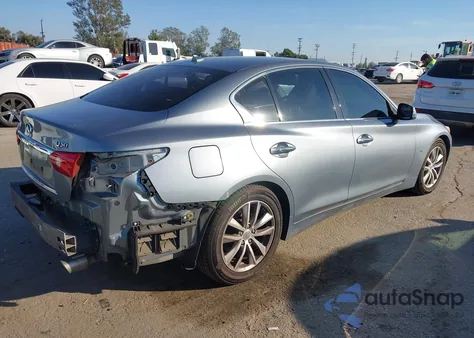 2014 Infiniti Q50 Premium из США, поврежденный, VIN JN1BV7AP1EM673767